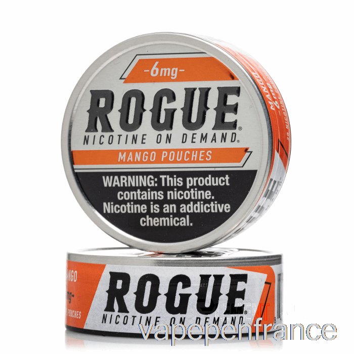 Sachets De Nicotine Rogue - Stylo Vape Mangue 3 Mg (paquet De 5)